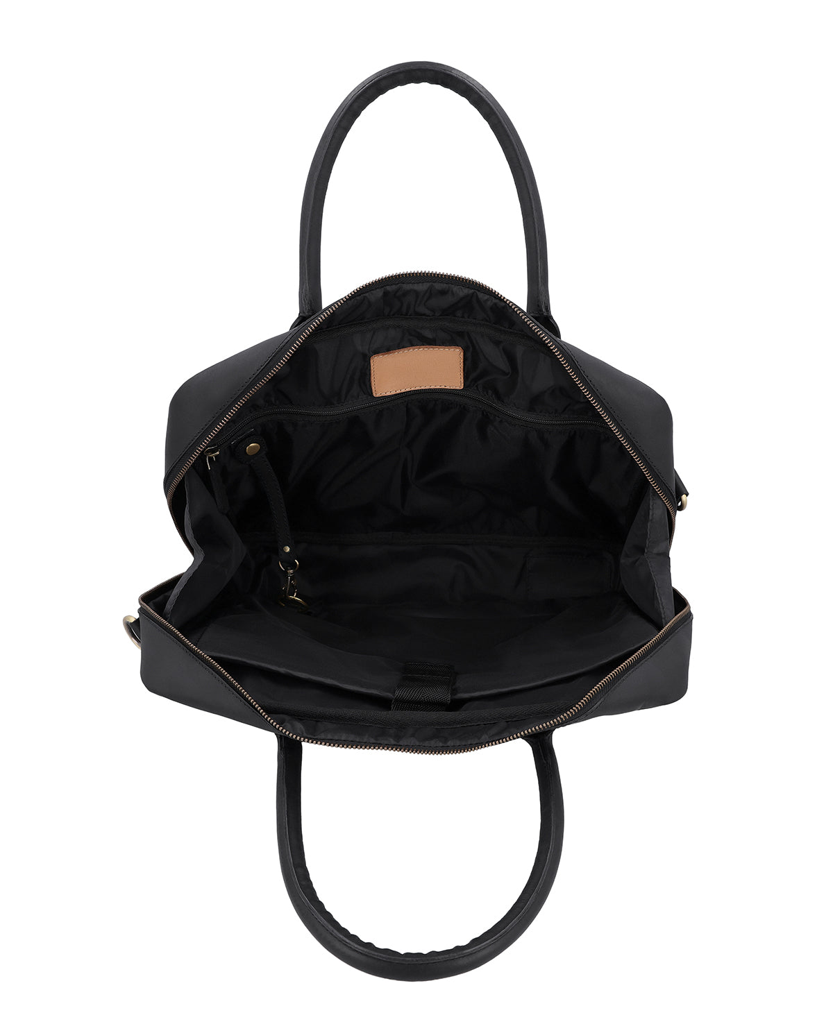 gusti-leder-fynn-laptoptasche-business-leder-schwarz-mit-airtag-fach-und-trolley image 4