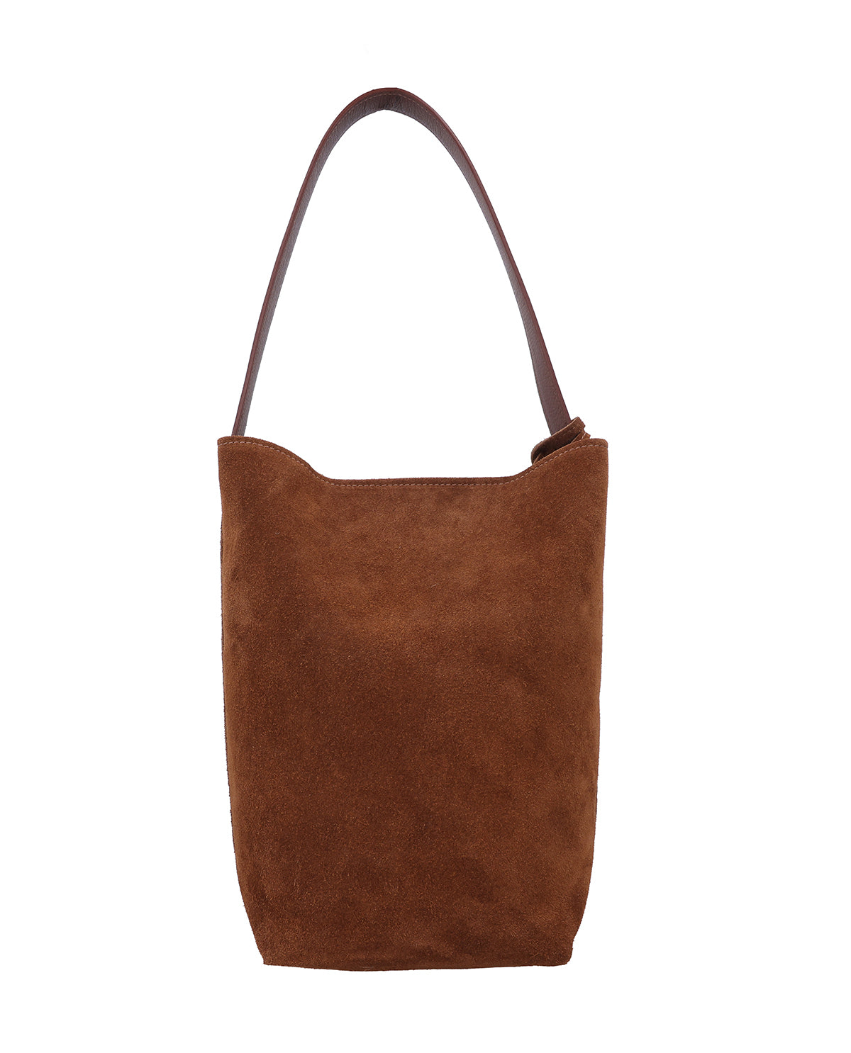 gusti-leder-lis-shopper-handtasche-damen-veloursleder-braun-mit-zusatztasche image 7
