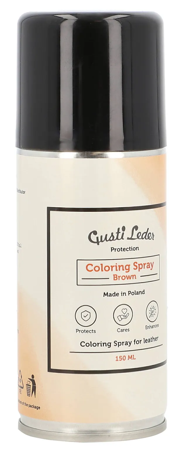 gusti-leder-farbspray-braun-lederauffrischungsspray image 1