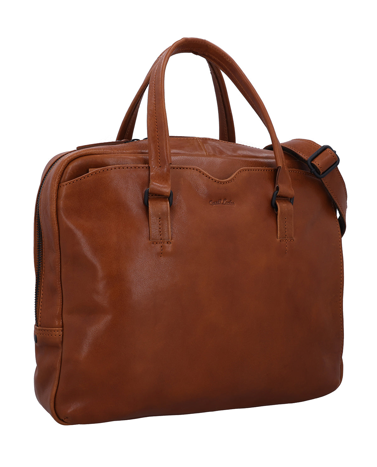 gusti-leder-davina-messenger-bag-braun-rindsleder-business image 2