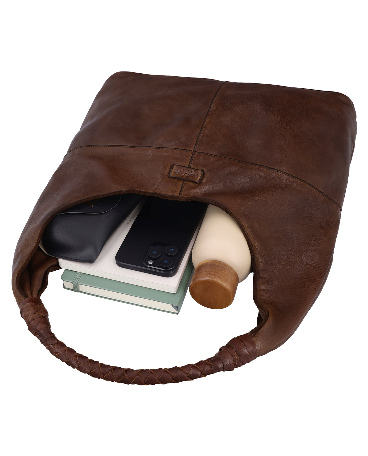 gusti-leder-giulia-shopper-umh-ngetasche-aus-waschleder image 3