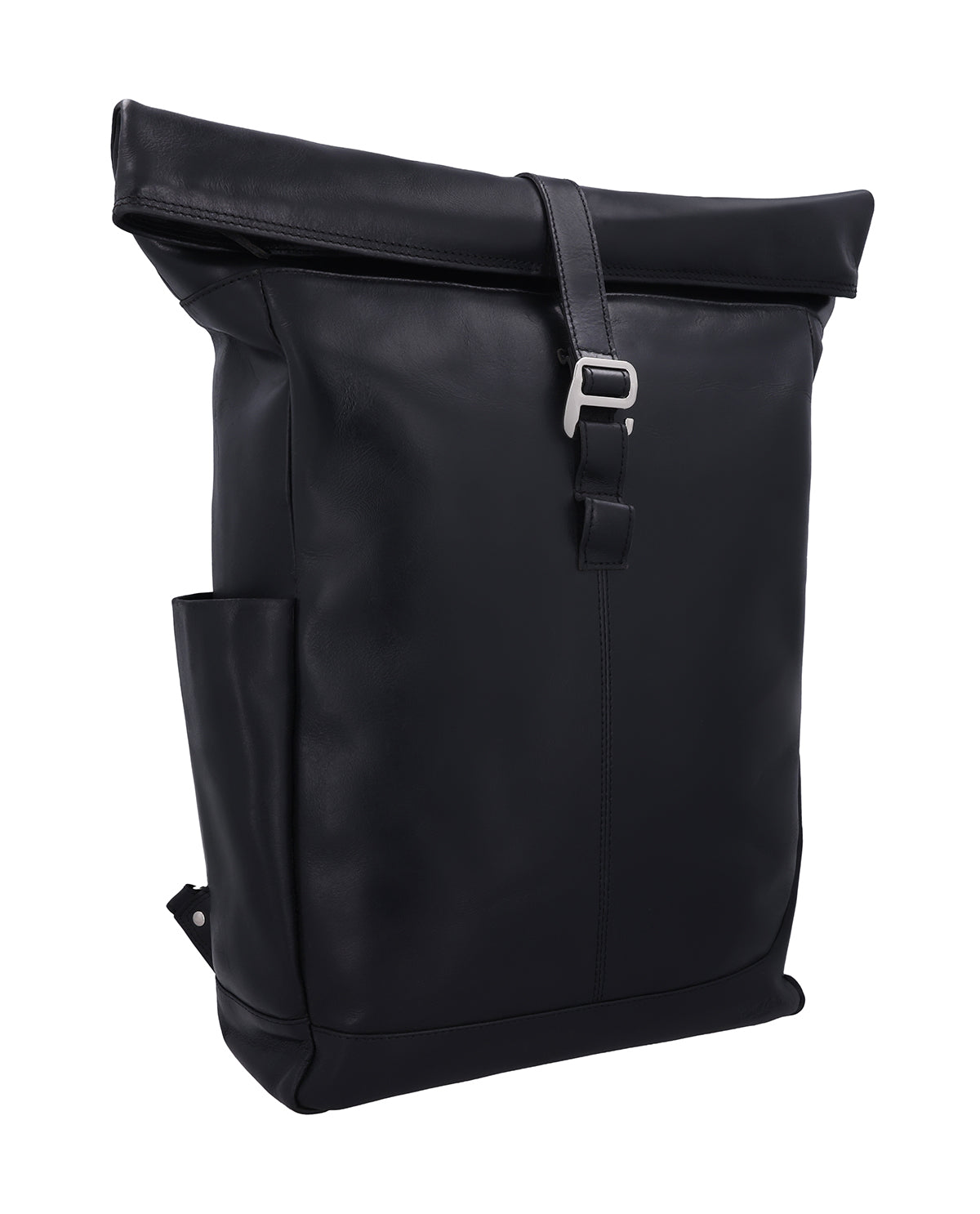 gusti-leder-bendik-rolltop-rucksack-schwarz-mit-laptopfach image 2