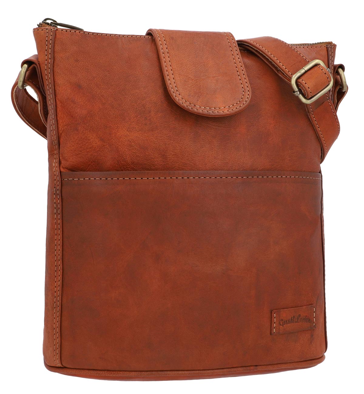gusti-leder-jacqueline-new-handtasche-leder-nature-unikat image 2