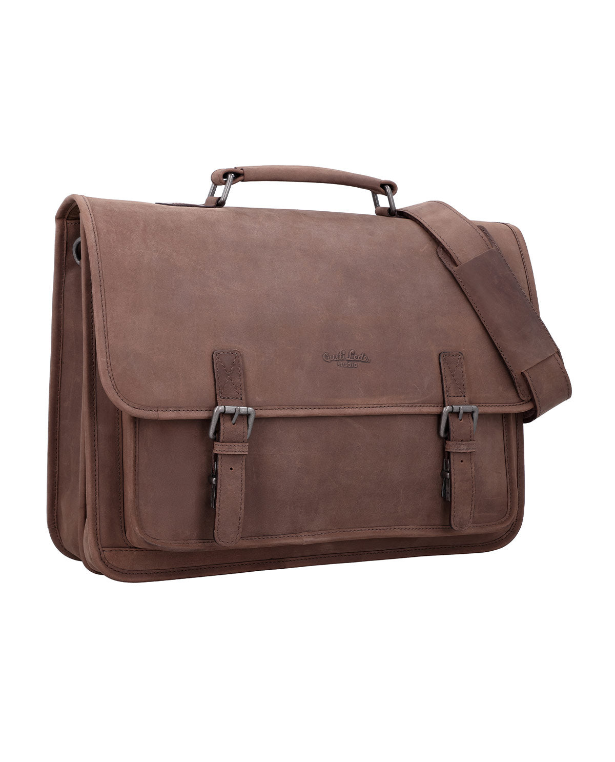 gusti-leder-elmar-aktentasche-umh-ngetasche-leder-business-used-look image 2