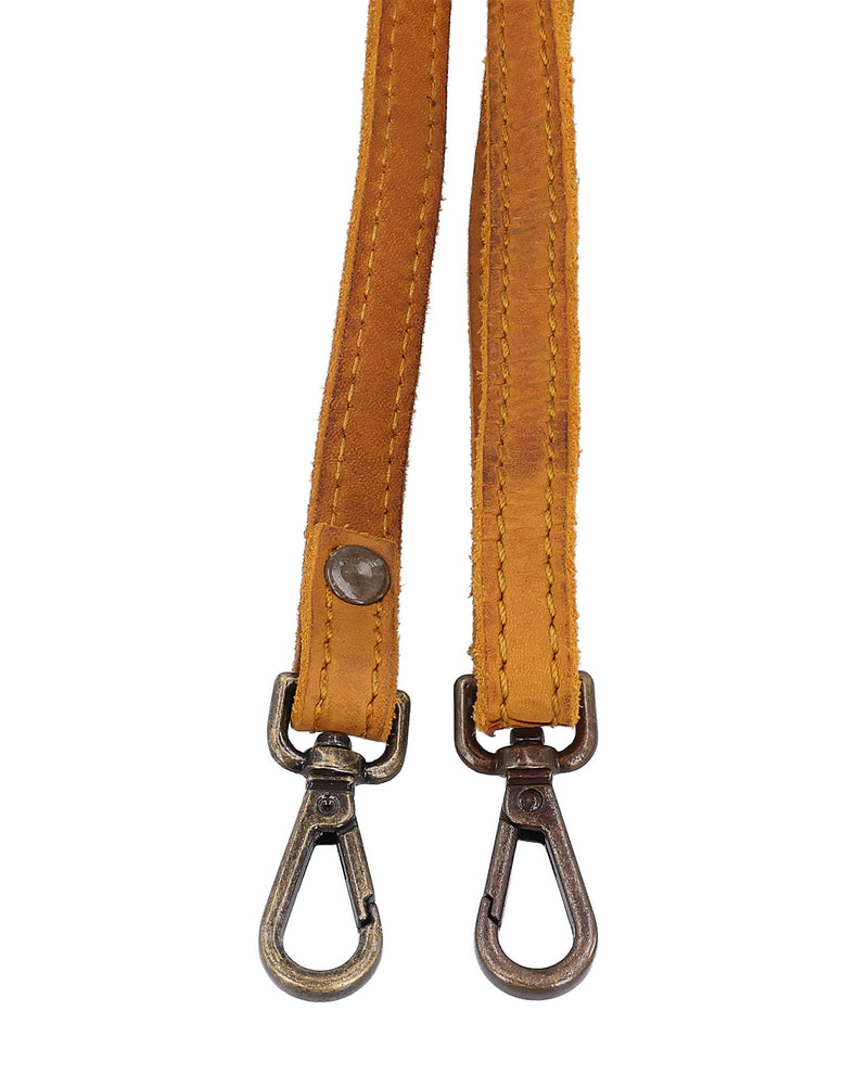 gusti-leder-anette-damen-umh-ngetasche-gelb-crossbody image 3