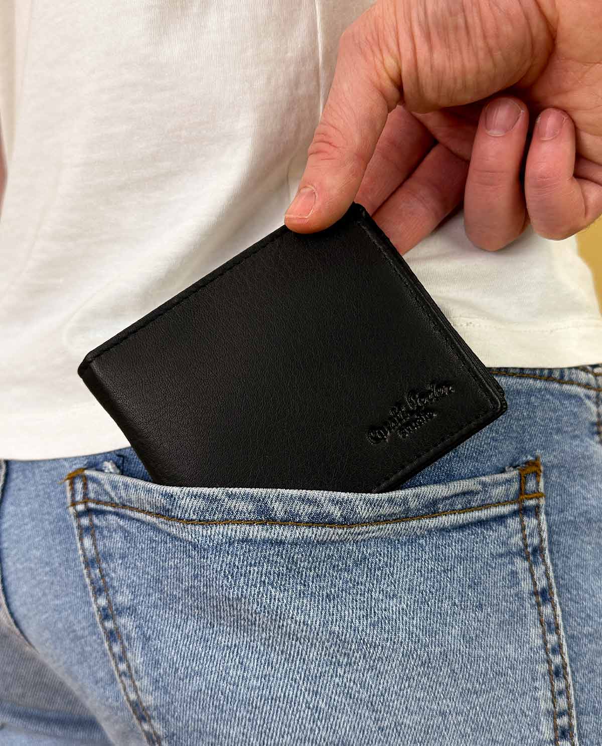 gusti-leder-foster-wallet-geldb-rse-cowhide-mit-rfid-schutz image 1