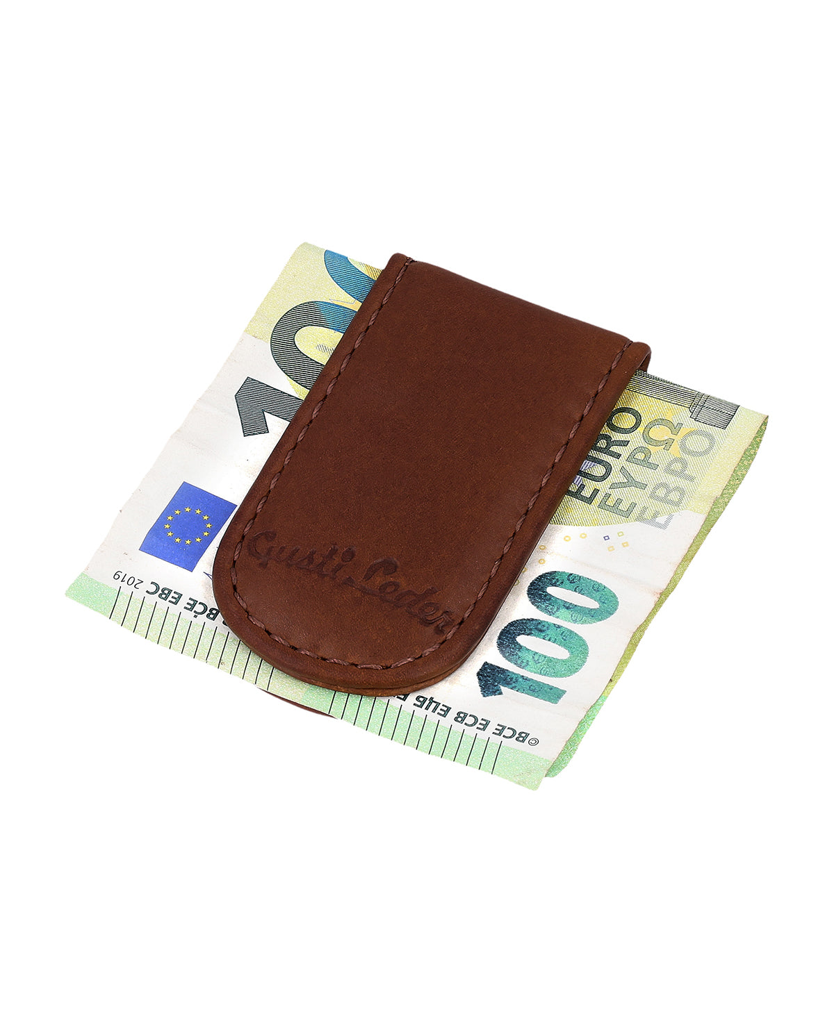 gusti-leder-cato-magnet-geldclip-geldb-rse-braun-leder-minimalistisch image 3