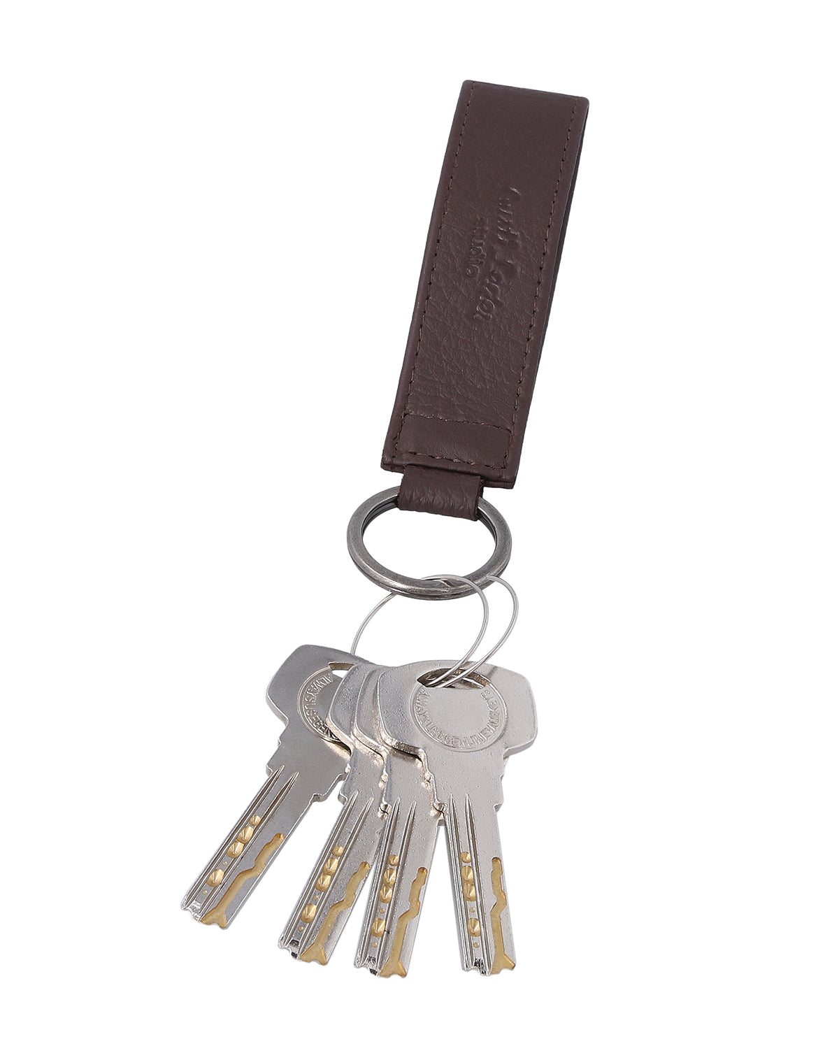 gusti-leder-miran-schl-sselanh-nger-aus-leder-in-braun image 3