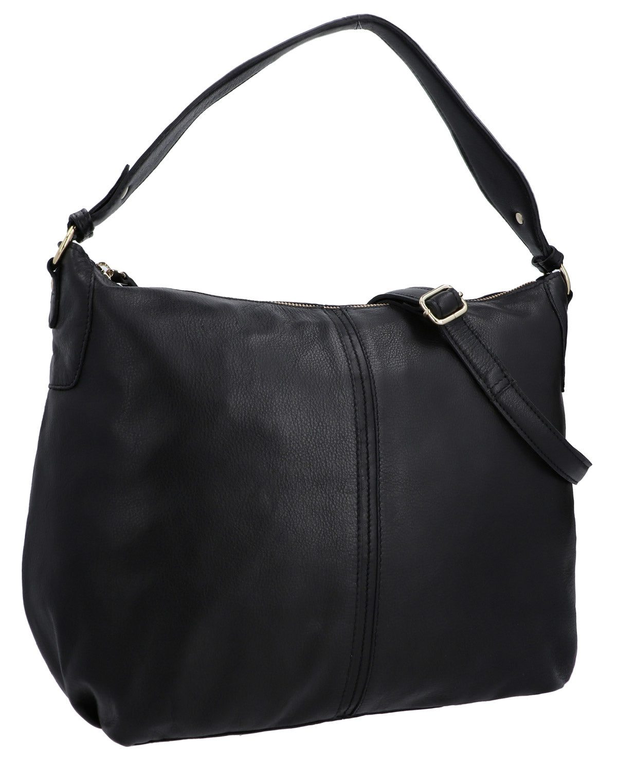 gusti-leder-hannah-shopper-umh-ngetasche-aus-b-ffelleder-in-schwarz image 2