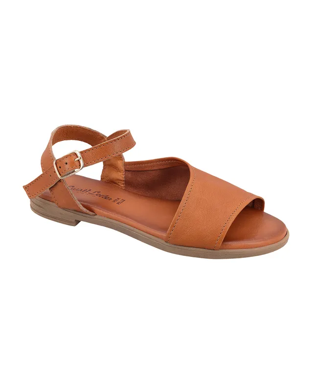 gusti-leder-henrike-damen-sandale-rindsleder-braun-italien image 1