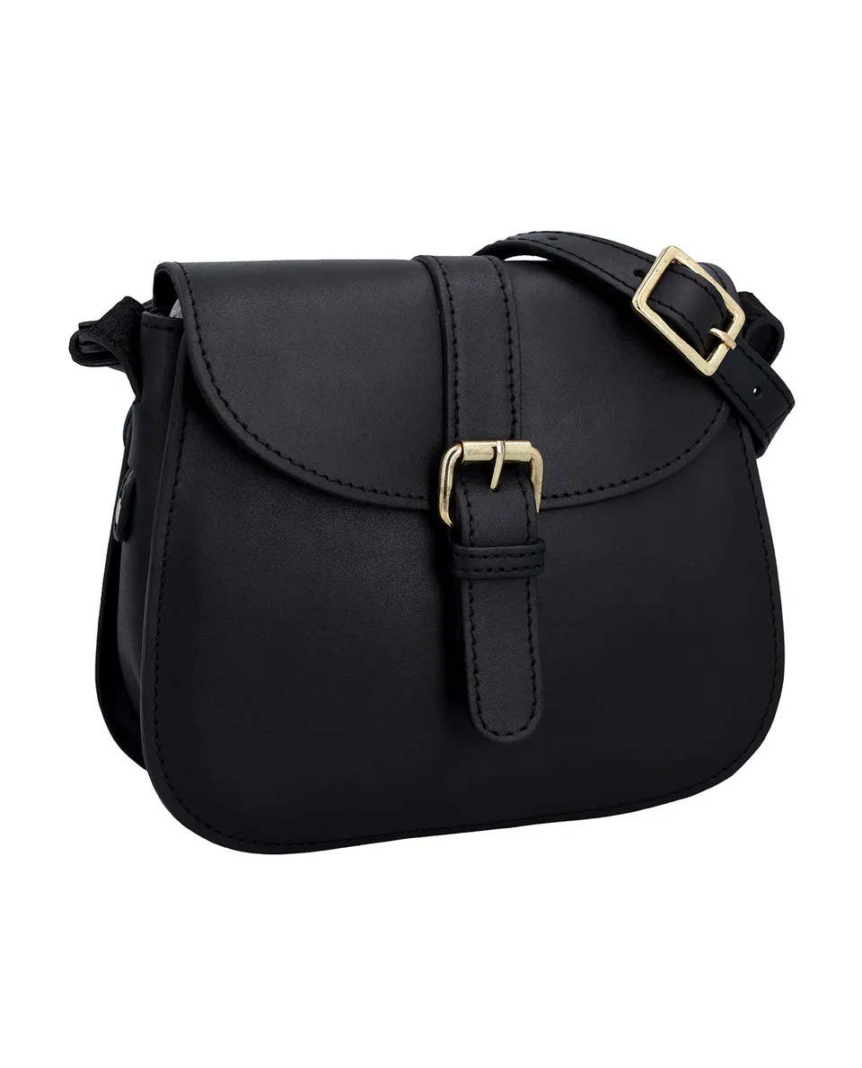 gusti-leder-linda-schultertasche-aus-b-ffelleder-mit-gold-applikationen image 1