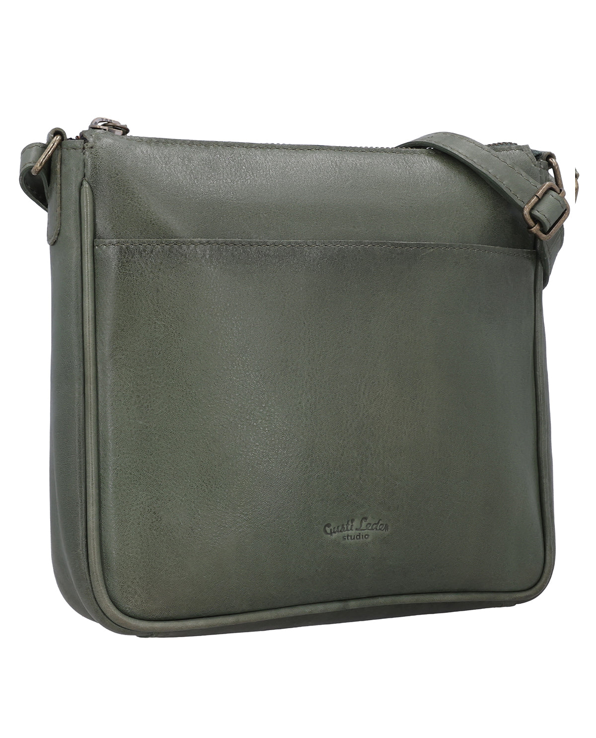 gusti-leder-thyra-handtasche-damen-gr-nes-leder image 2