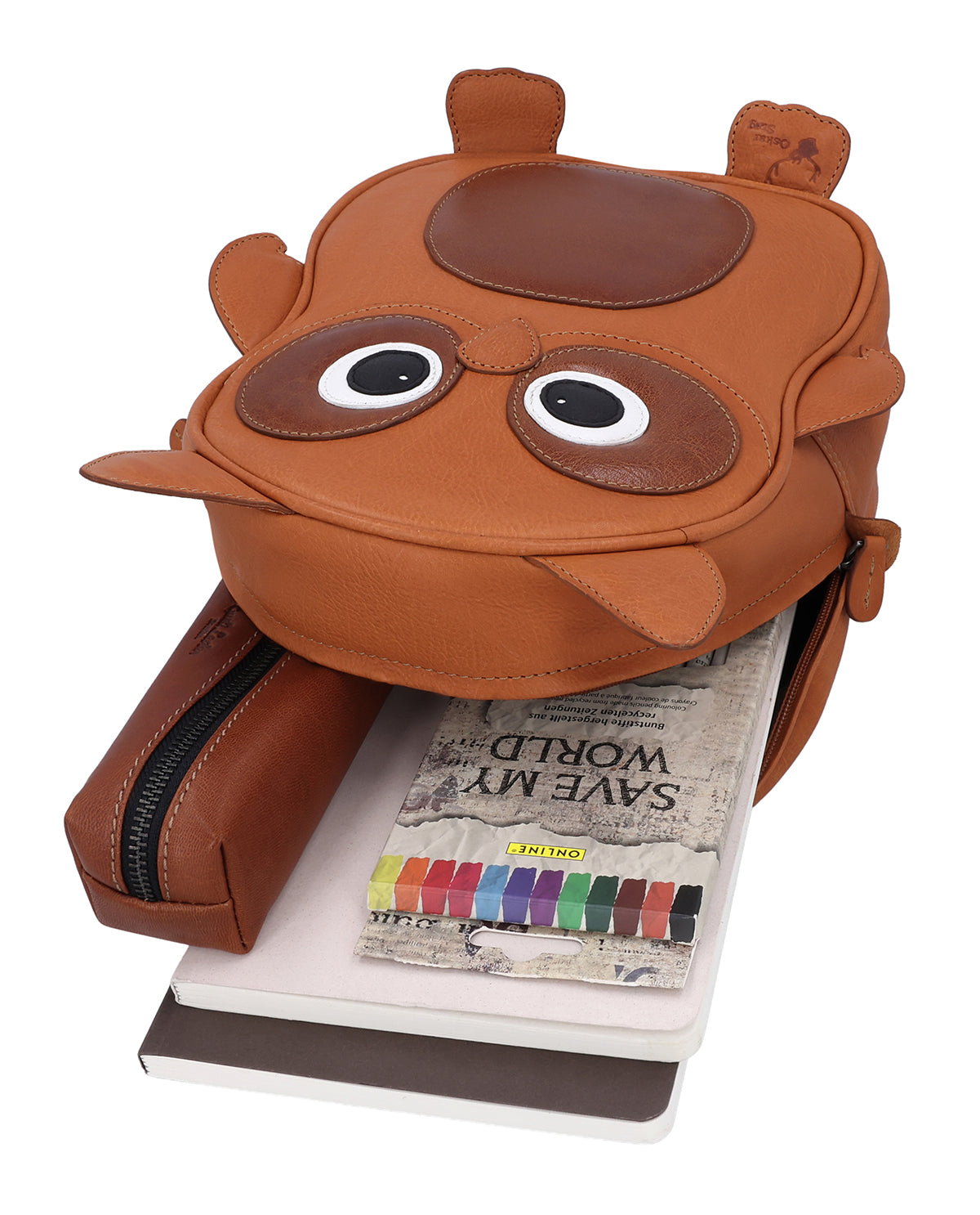 gusti-leder-joni-kinderrucksack-eule-verstellbar-mit-brustgurt image 3