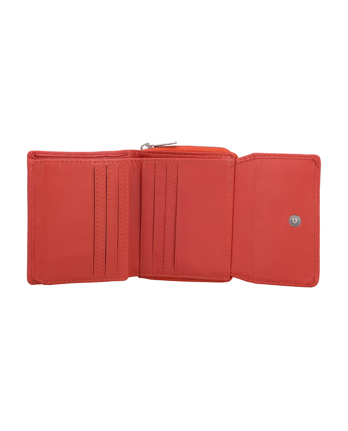 gusti-leder-brigitta-damen-geldb-rse-orange-mit-rfid-schutz-und-m-nzfach image 6