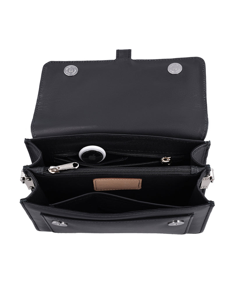 gusti-leder-bibi-damen-umh-ngetasche-crossbody-leder-schwarz-mit-airtag-fach image 3