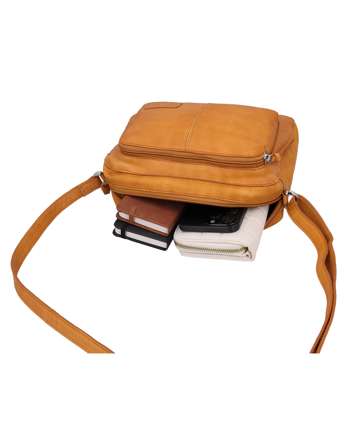 gusti-leder-amani-handtasche-damen-klein-leder-mit-au-enfach image 3