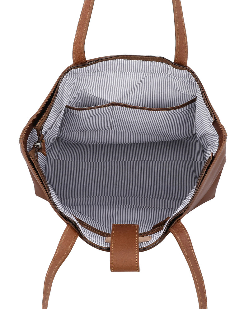 gusti-leder-alexandra-shopper-ledertasche-gro-aus-rindsleder-in-braun image 5
