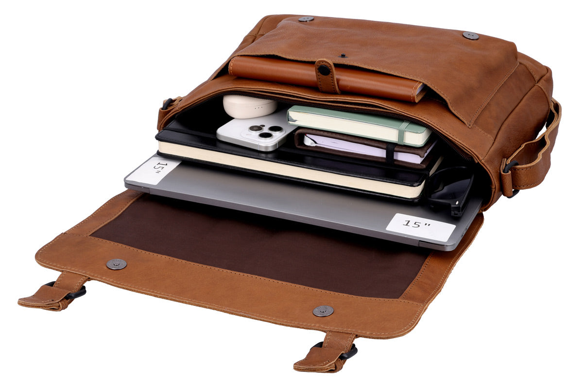 gusti-leder-attila-laptoptasche-business-tasche-aus-leder image 3