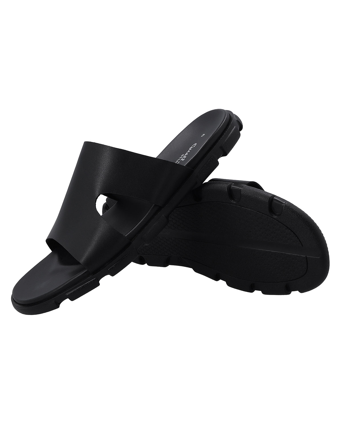 gusti-leder-garret-ledersandale-slipper-herren-schwarz image 5
