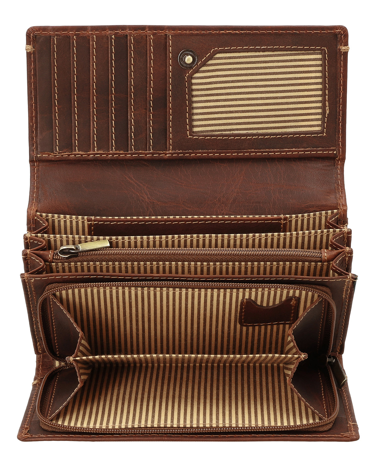 gusti-leder-angelique-portemonnaie-damen-geldb-rse-braun-rfid image 7