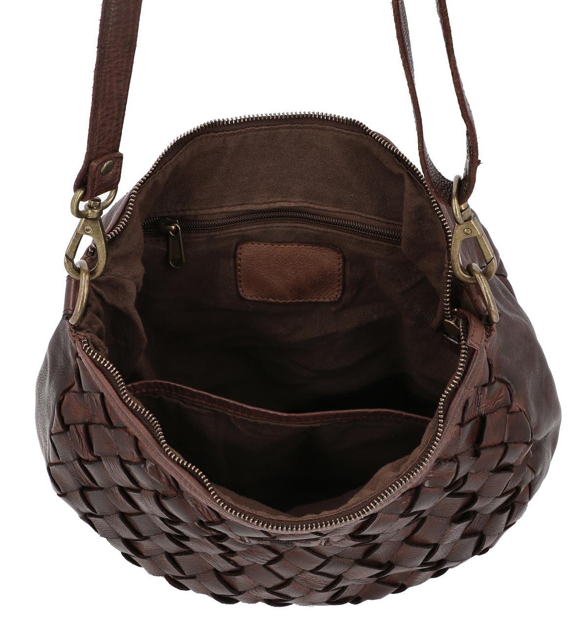 gusti-leder-clover-outlet-umh-ngetasche-rindsleder-geflochten image 5