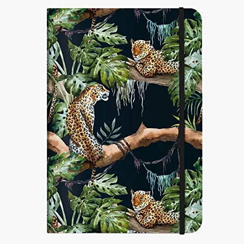 cedon-leopard-notizbuch-a5-192-seiten-dotted-softcover-14-5-x-21-cm image 1