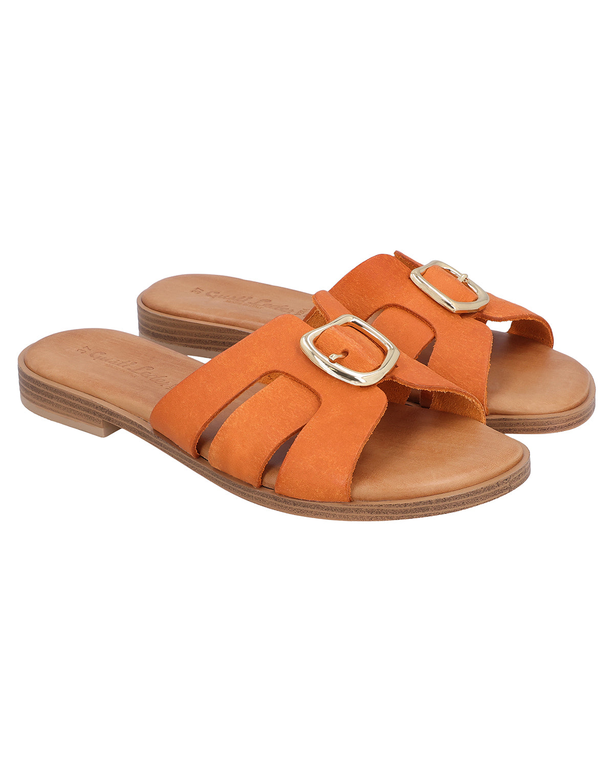 gusti-leder-tine-damen-sandalen-orange-aus-rindsleder-made-in-italy image 3