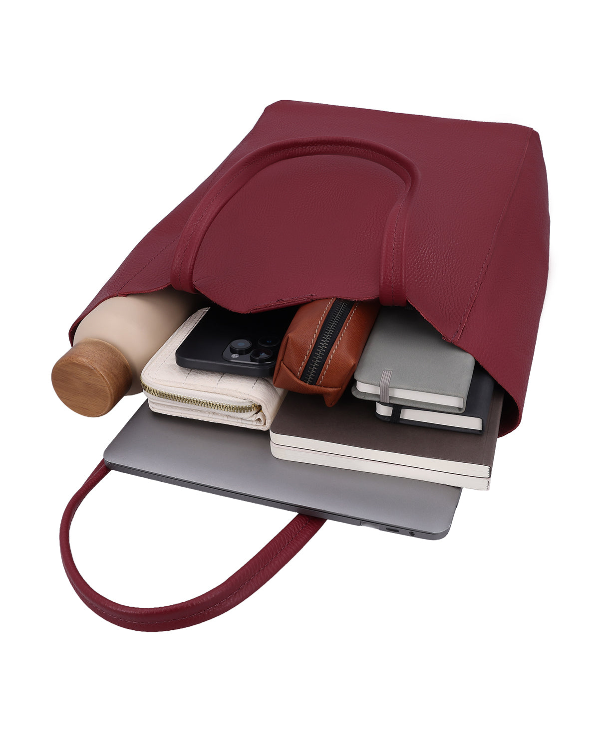 gusti-leder-vilma-lederhandtasche-damen-rot image 3