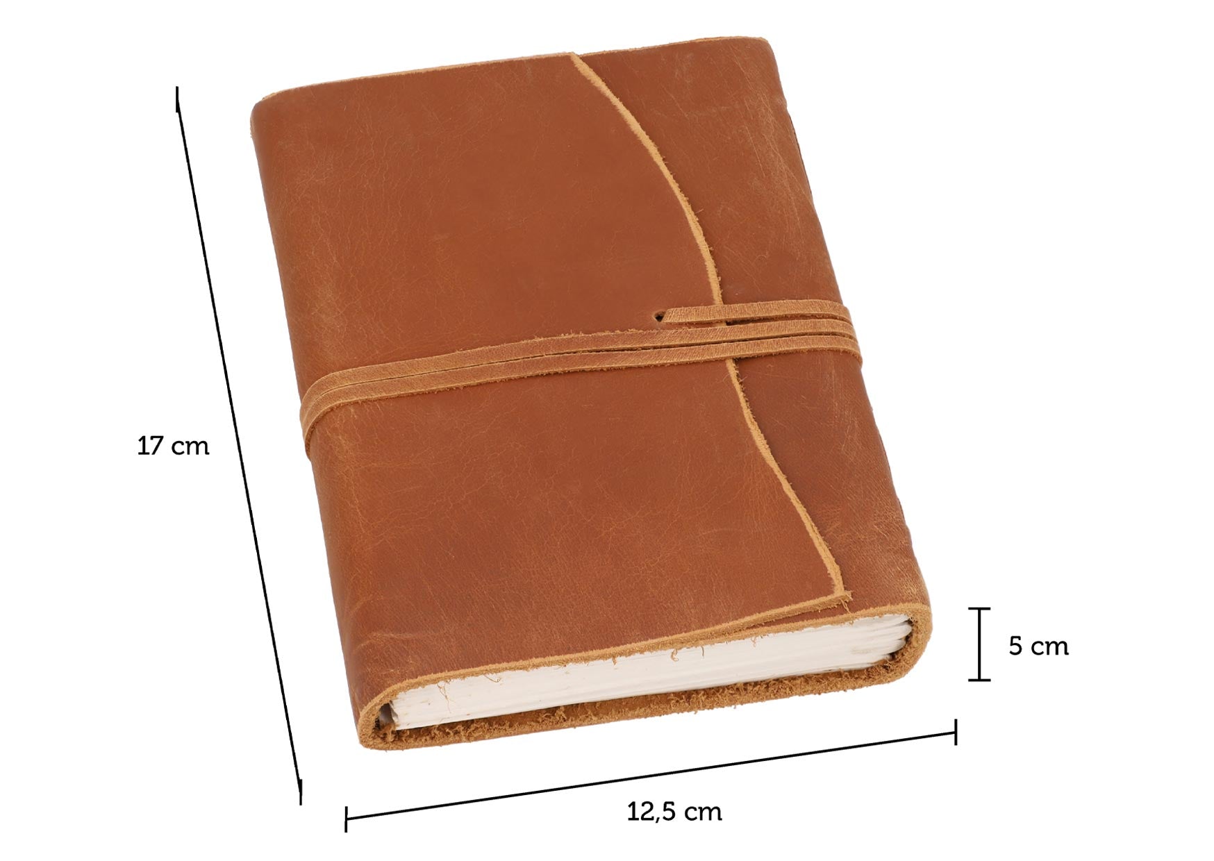 gusti-leder-lucia-notizbuch-b6-aus-leder-mit-handgesch-pftem-papier image 8