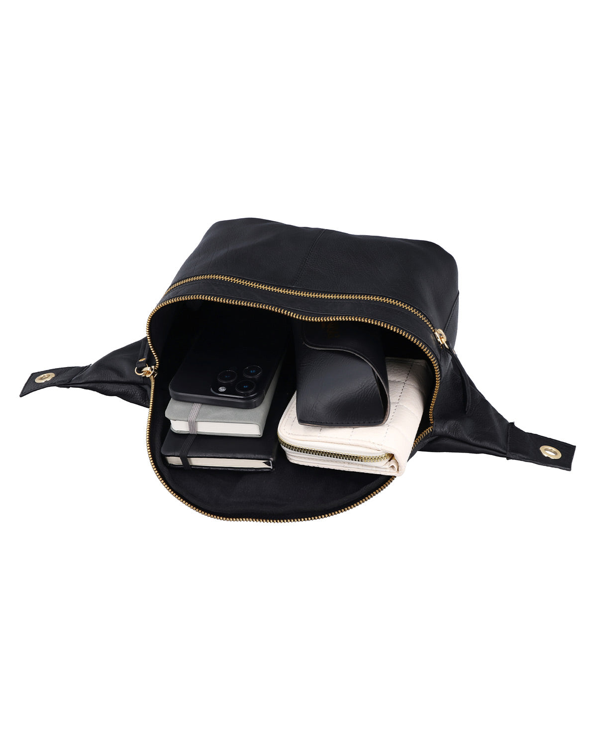 gusti-leder-freya-umh-ngetasche-aus-leder-mit-2-rei-verschlussf-chern image 3