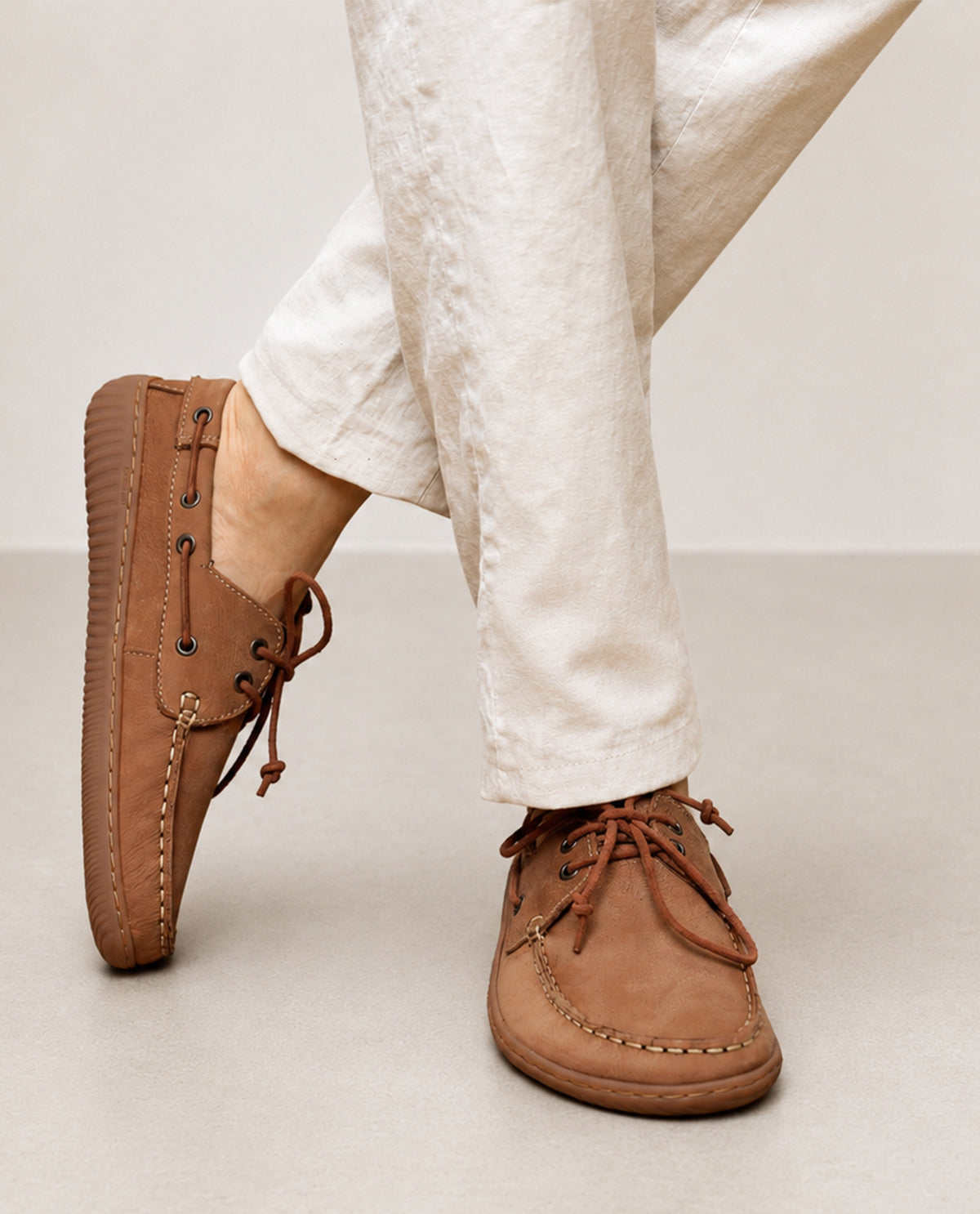 gusti-leder-jakob-barfu-mokassin-herrenschuh-braun-gr-41-47 image 2