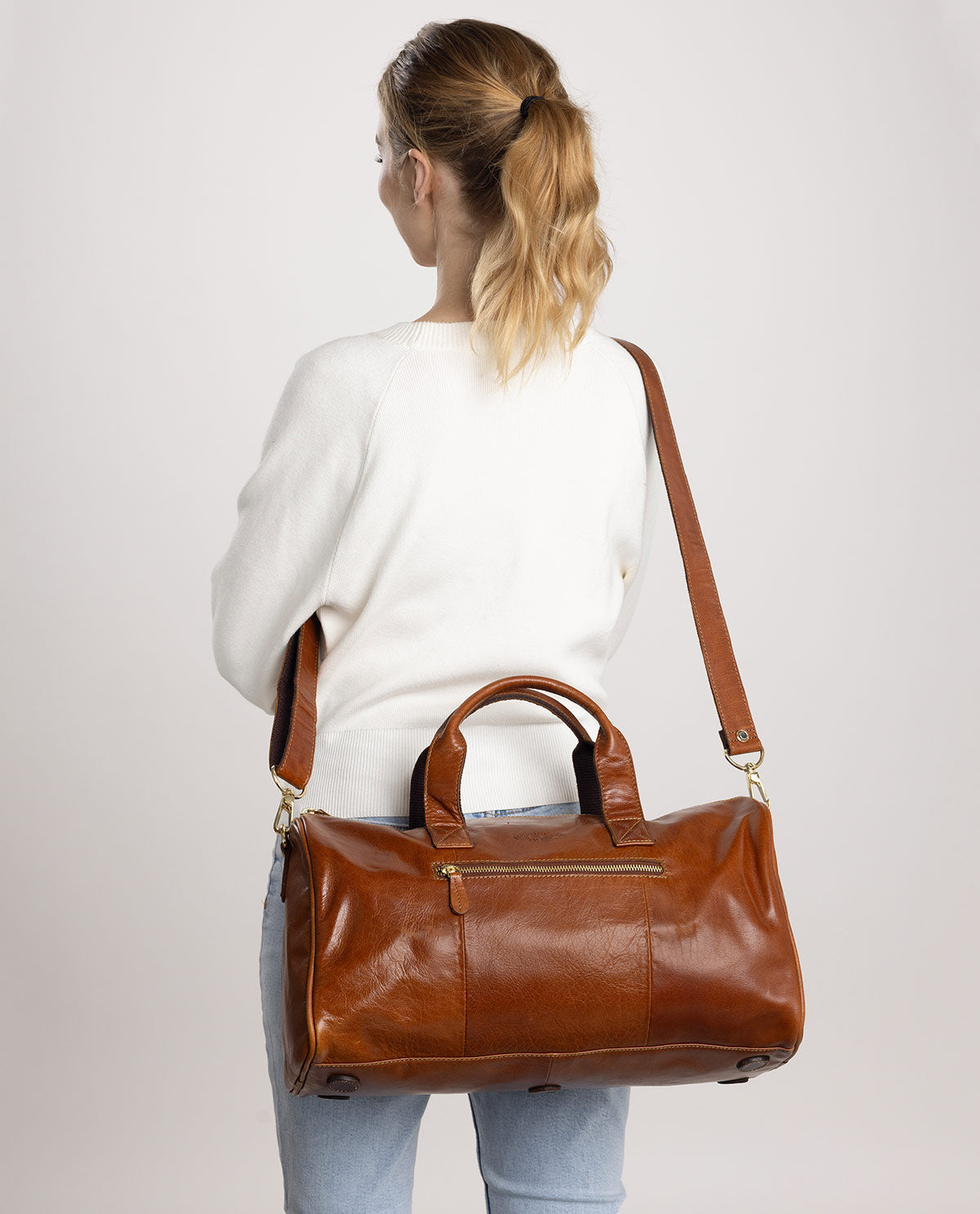 gusti-leder-hall-outlet-reisetasche-weekender-ca-25-l image 4