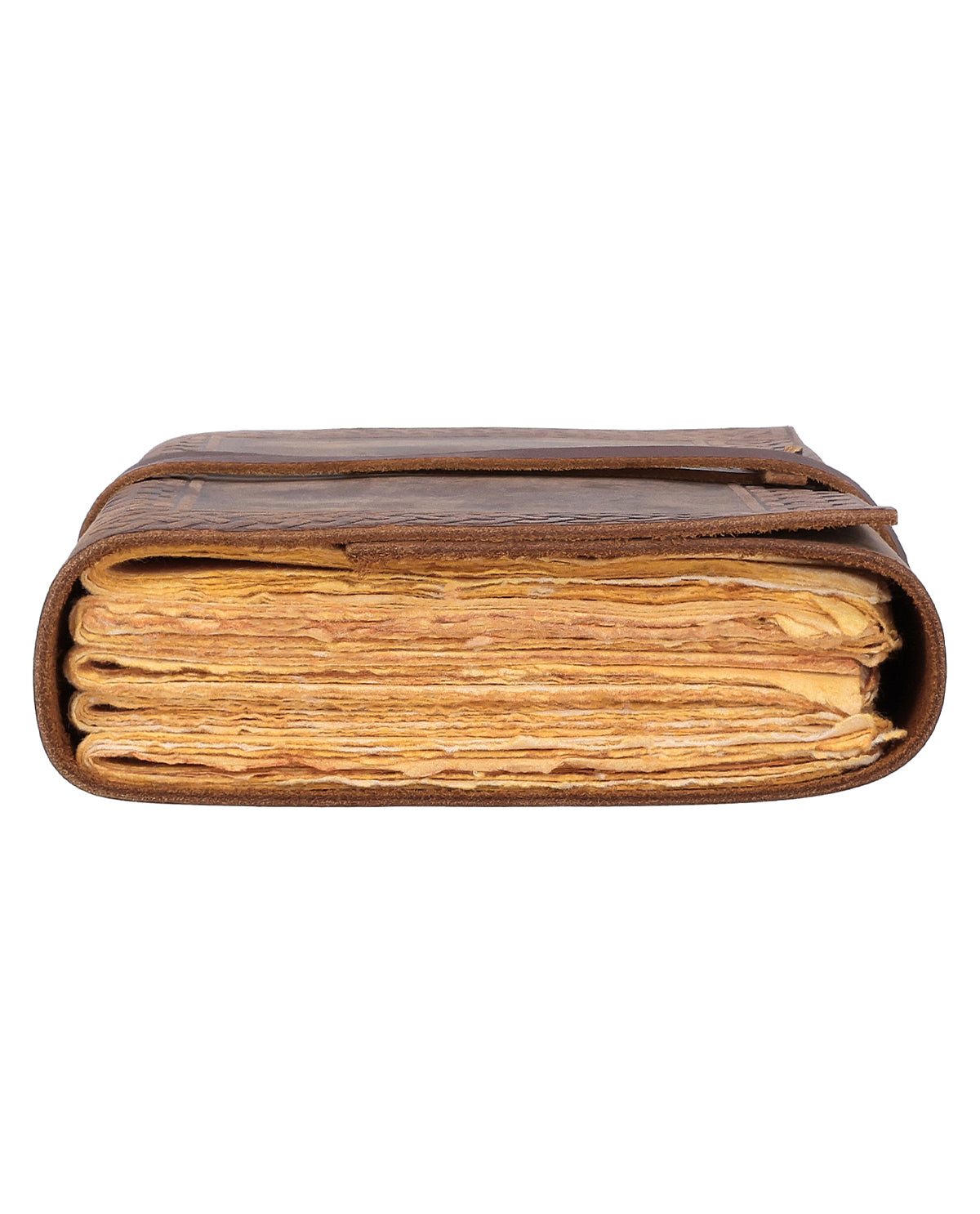 gusti-leder-cajus-notizbuch-mit-lederumschlag-13x18-cm-ca-200-seiten-braun image 6