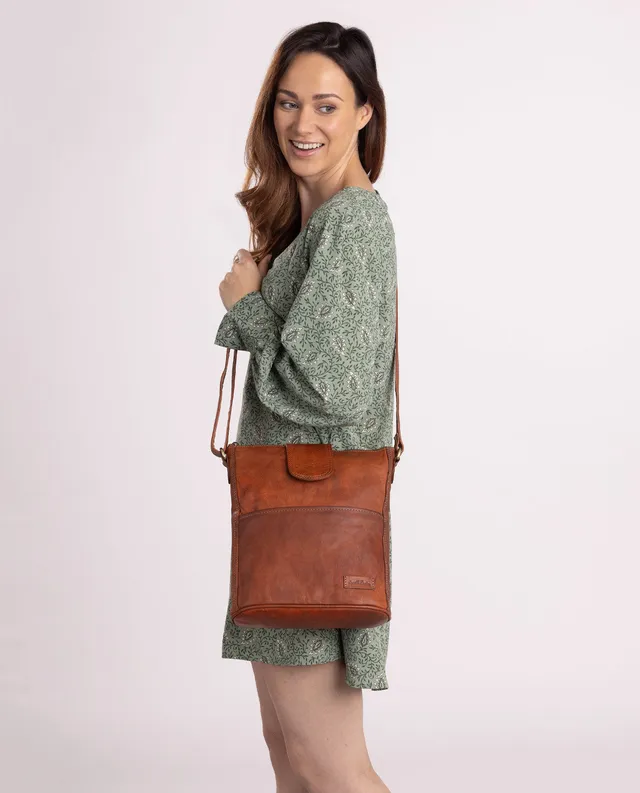 gusti-leder-jacqueline-new-handtasche-leder-nature-unikat image 1