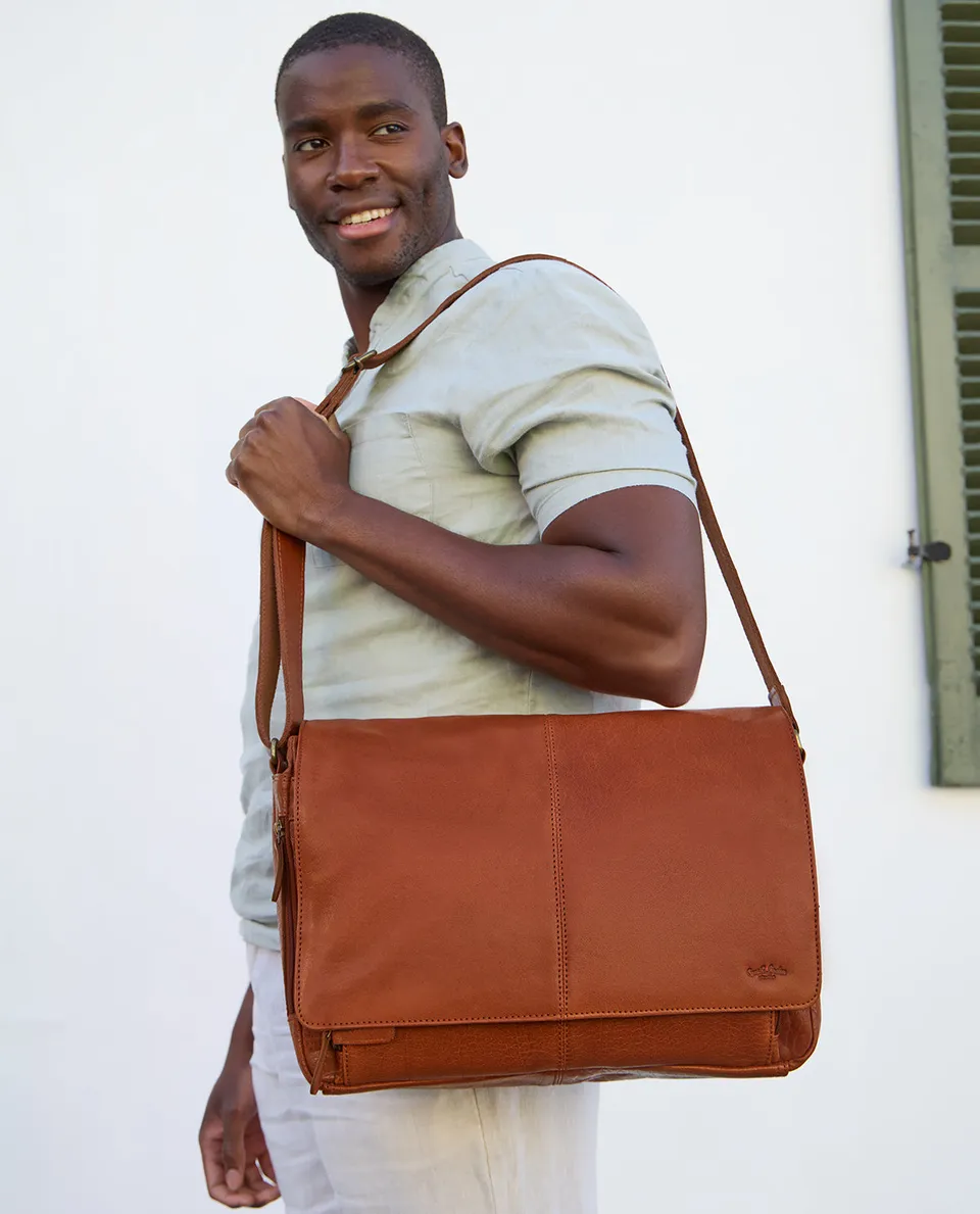 gusti-leder-florin-aktentasche-leder-business-tasche-mit-airtag-fach-fahrrad-rie image 1