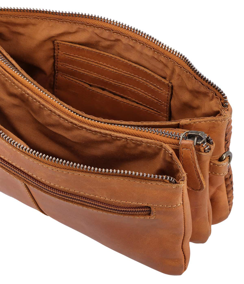 gusti-leder-bulan-umh-ngetasche-damen-braunes-leder image 2