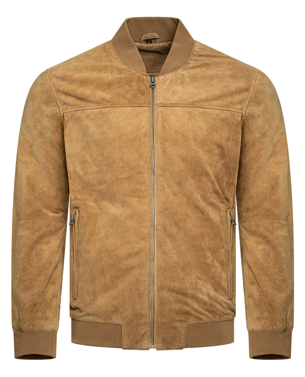 gusti-leder-drago-lederjacke-aus-ziegenveloursleder-klassisch-mit-rei-verschluss image 4