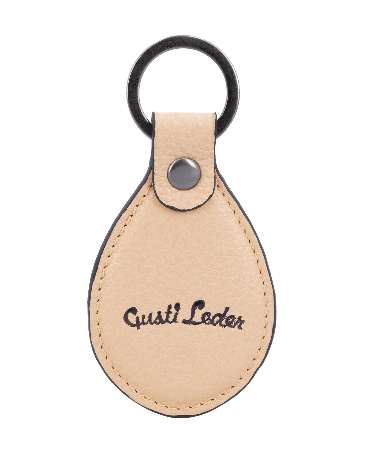 gusti-leder-lian-schl-sselanh-nger-aus-leder-oval-mit-logo-pr-gung-gravierbar image 4