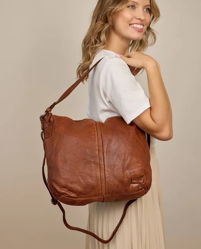 gusti-leder-hannah-shopper-umh-ngetasche-aus-rindsleder-in-dunkelbraun image 1