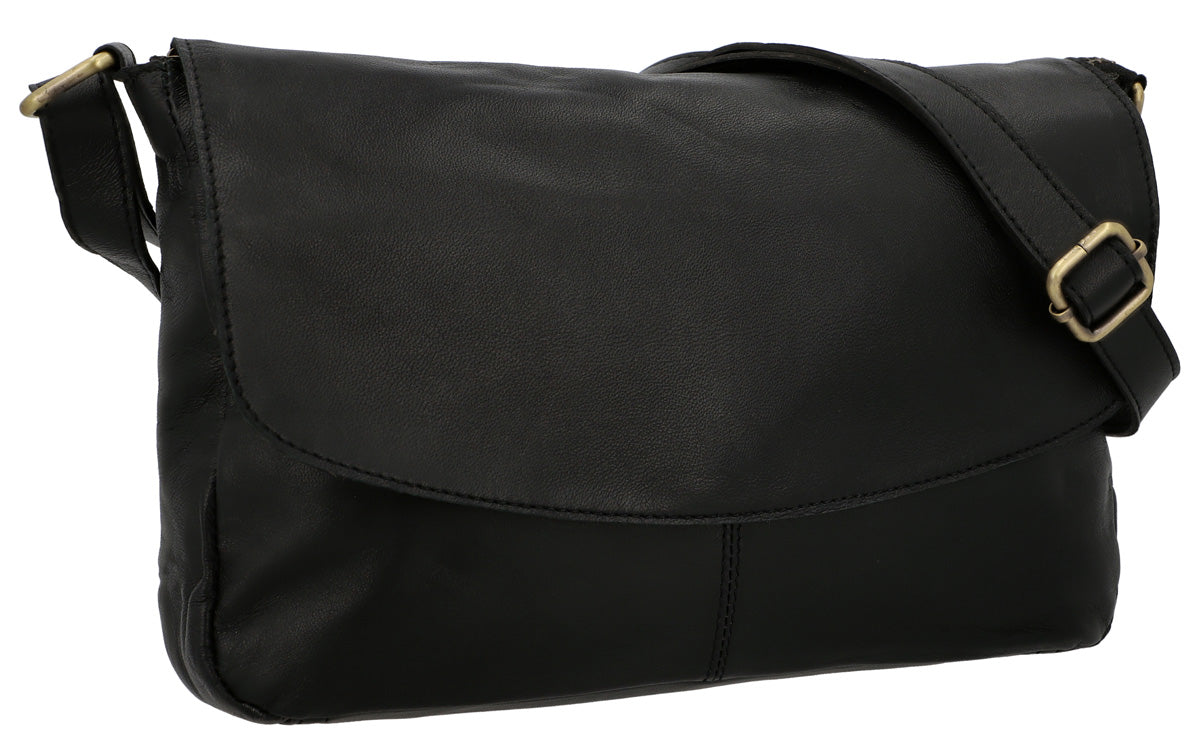 gusti-leder-maisie-schwarze-handtasche-leder-elegant image 1