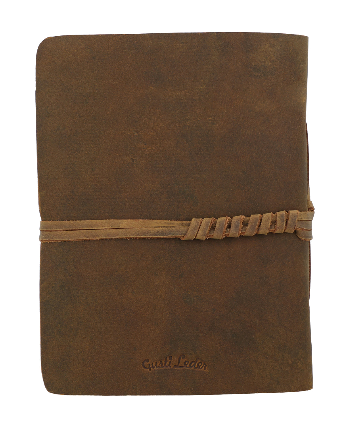 gusti-leder-tuva-buch-mit-lederumschlag-dunkelbraun-kreuzpr-gung image 7