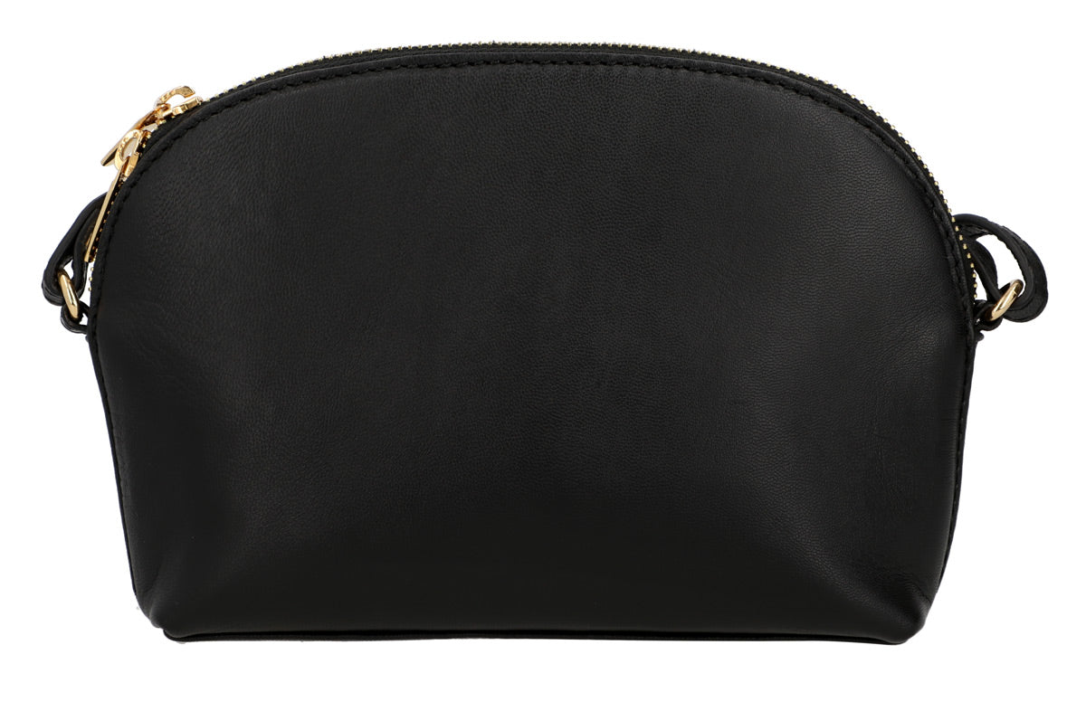 gusti-leder-tilda-handtasche-halbmond-aus-ziegenleder-schwarz image 7