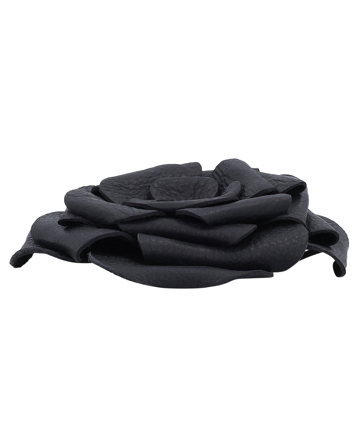 gusti-leder-iva-haarspange-lederblume-schwarz-lwg-leder image 8