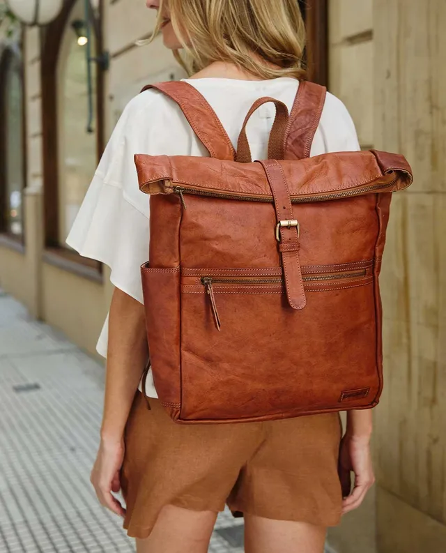 gusti-leder-milo-new-rucksack-aus-leder-nature-mit-laptopfach image 1