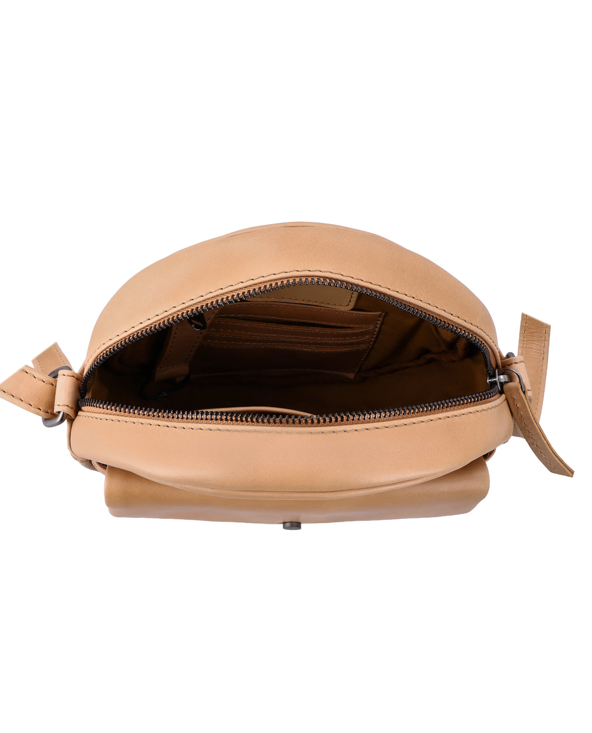gusti-leder-tora-umh-ngetasche-damen-beige-rindsleder-airtag-fach image 4