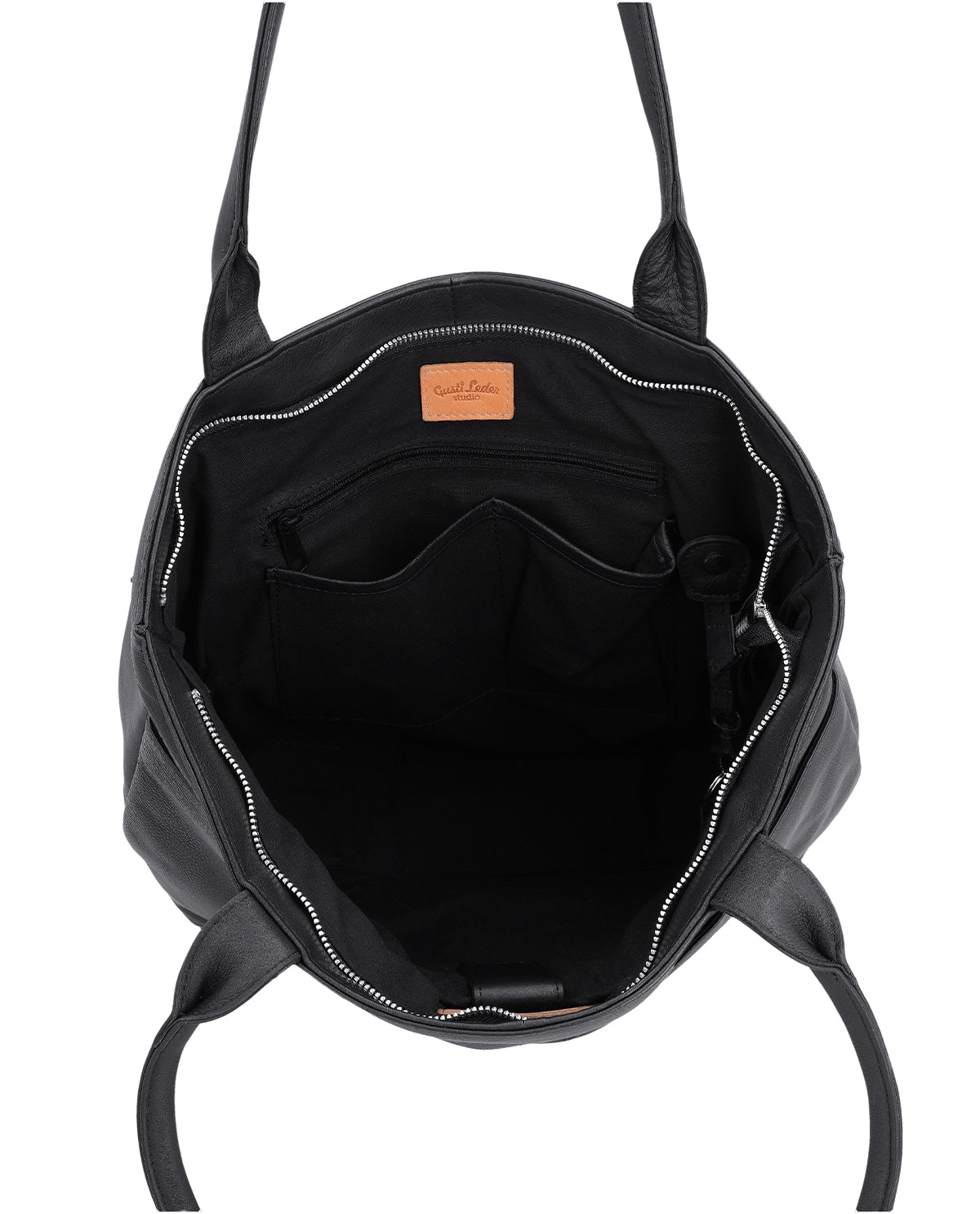 gusti-leder-clarice-shopper-leder-schwarz-gro image 5