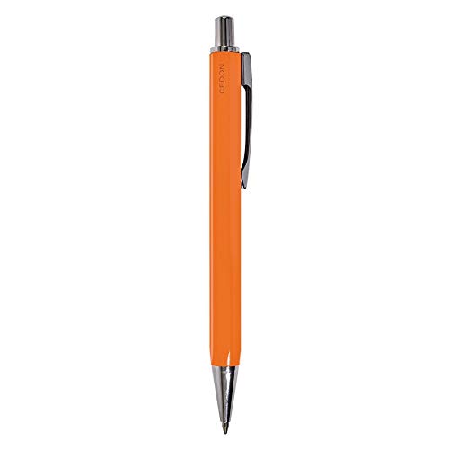 cedon-kugelschreiber-orange-aluminium image 1
