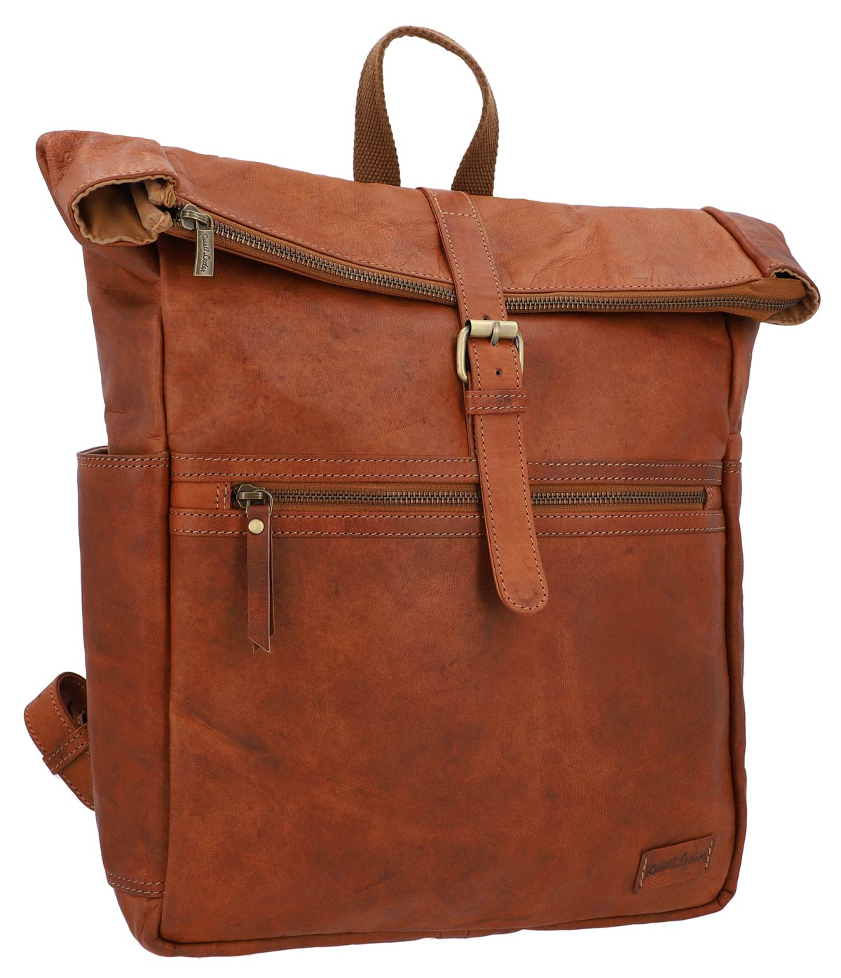 gusti-leder-milo-new-rucksack-aus-leder-nature-mit-laptopfach image 2