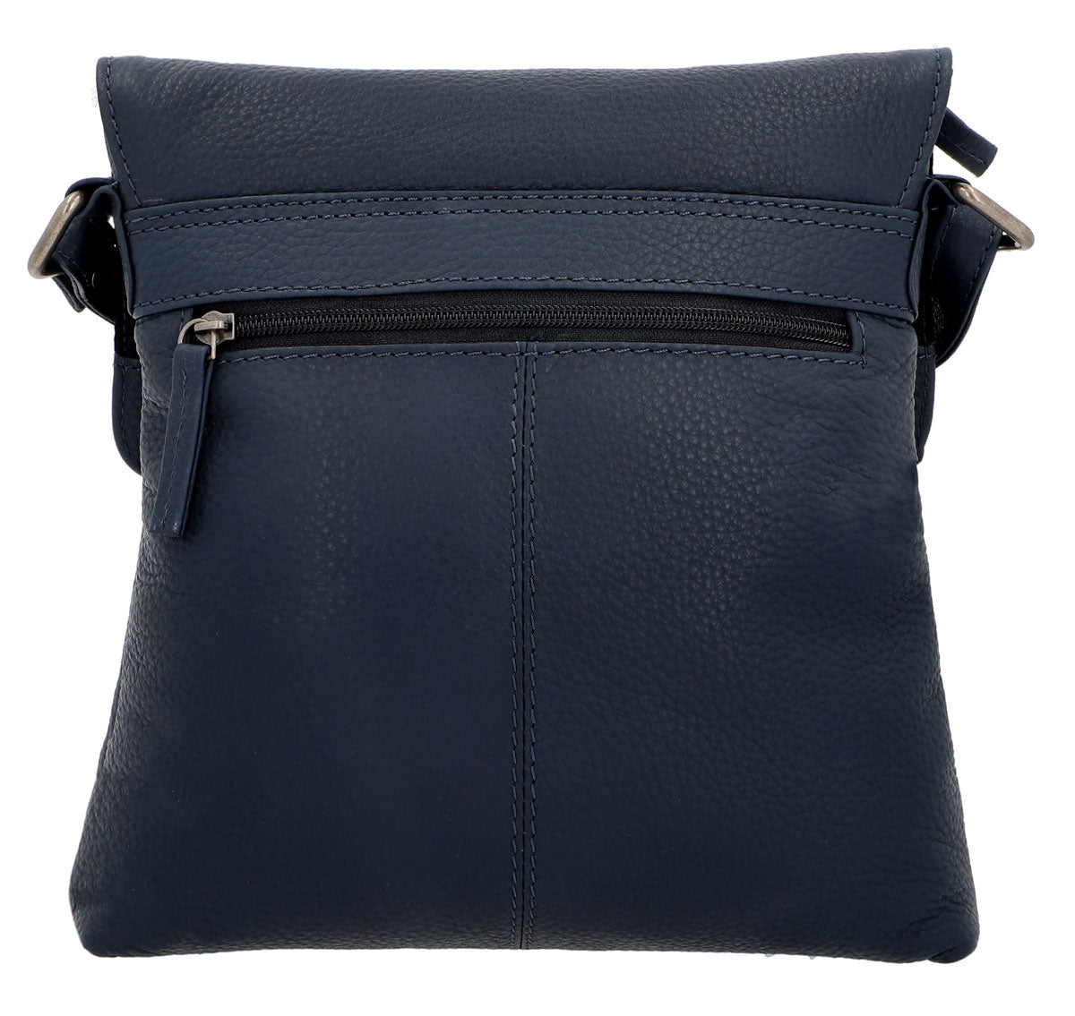 gusti-leder-deine-blaue-umh-ngetasche-blau-rechteckig-mit-vordertaschen image 7