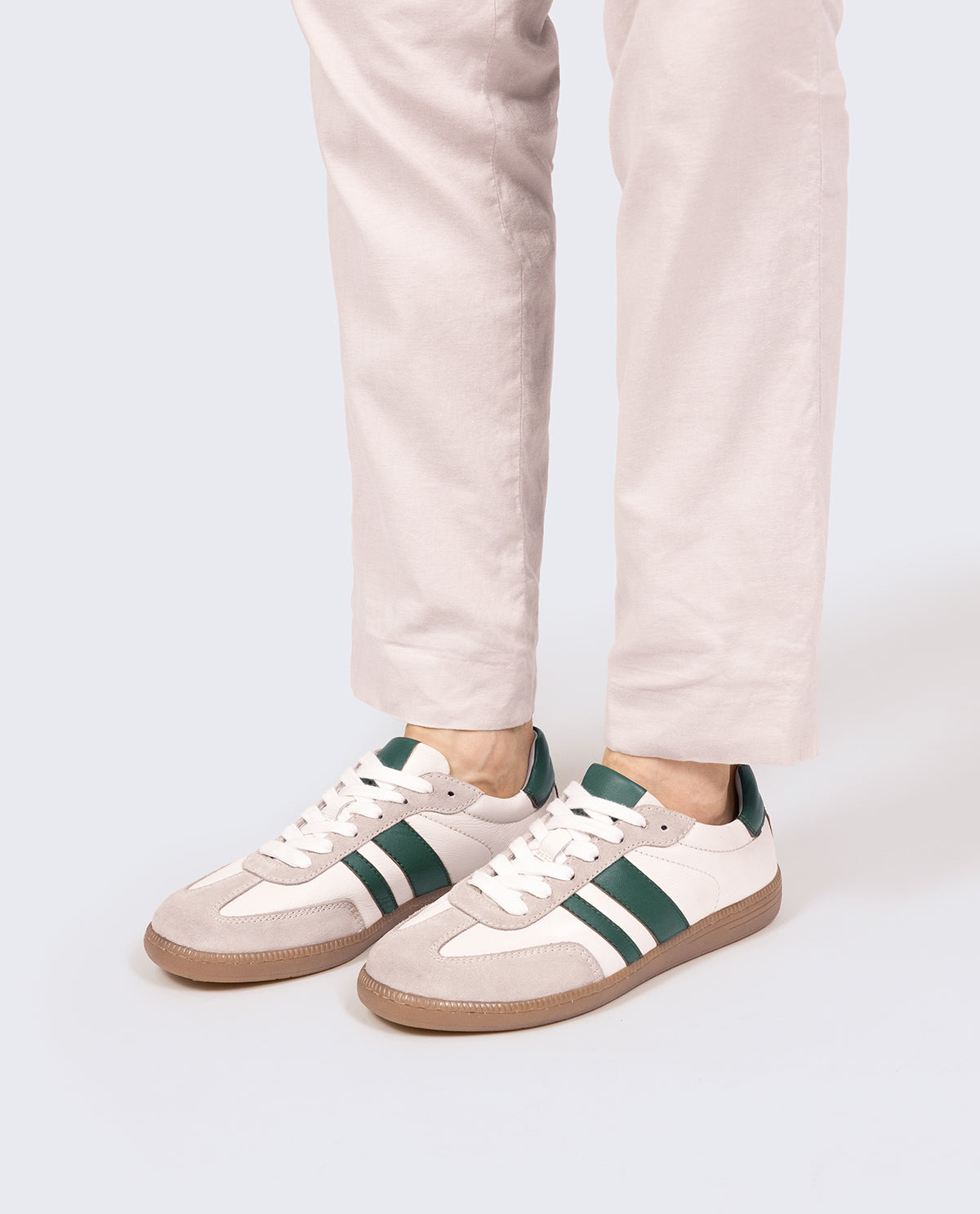 gusti-leder-timon-herren-sneaker-wei-gr-n-retro-leicht image 3